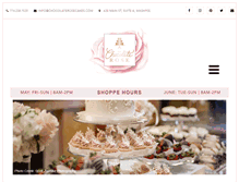 Tablet Screenshot of chocolaterosecakes.com